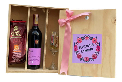 Regalo Ancheta Vino Dia De La Madre