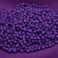 Chaquiras Pepas Bisutería Color Morado 8.8mm -1.000und