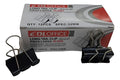 Gancho Clip Lotero 15mm X 120 Unidades Negro