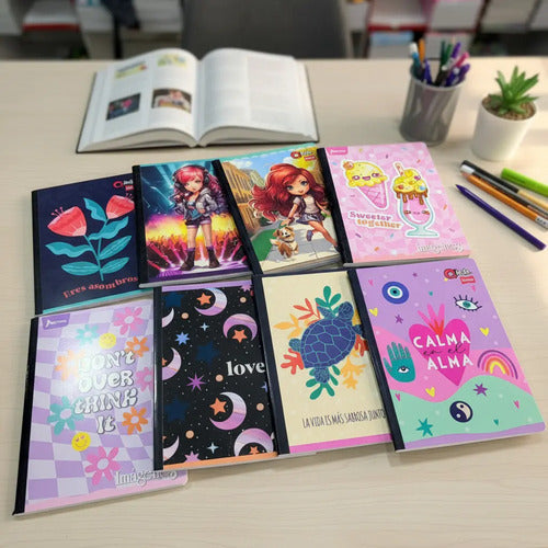 Cuaderno Grande Cosido Rayado 100 Hojas