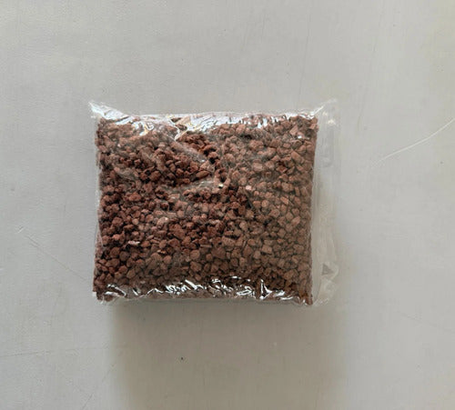 Piedra Artificial Para Manualidades Escolar 470gr Cafe