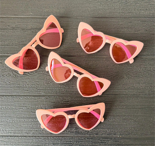 Gafas Para Eventos, Fiestas O Bodas Corazón X 10 Unidades
