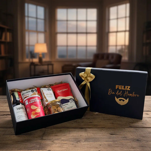 Ancheta Regalo Día Del Hombre Caja De Lujo