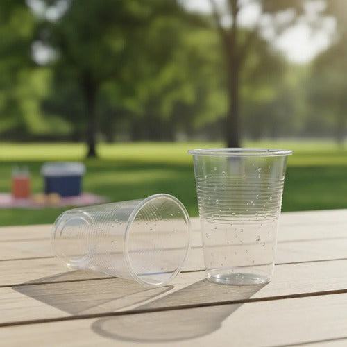 Vaso Desechable Transparente 7 Oz - 25 Unidades Transparente