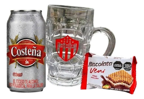 Ancheta Regalo Vaso Cervecero Junior De Barranquilla