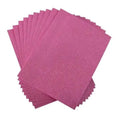 Fomi Foami Escarchado 1/8 Rosado X 10 Unidades