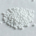 Chaquiras Pepas Bisutería Color Blanco 8.8mm - 1.000und