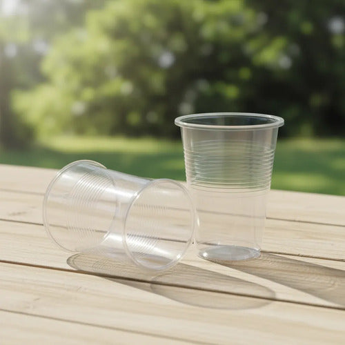 Vaso Desechable Transparente 12 Oz - 200 Unidades Transparente