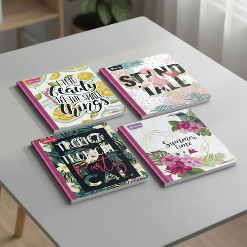 Cuaderno Grande Cosido Rayado 100 Hojas X 50 Unidades