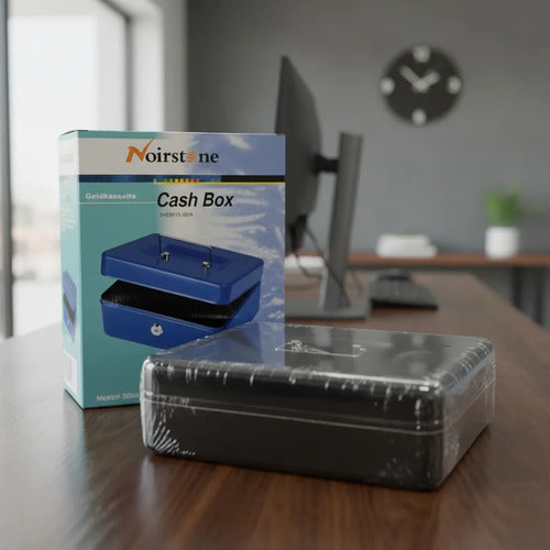 Caja Fuerte Menor Metálica Grande 30x9x24cm Según Disponibilidad