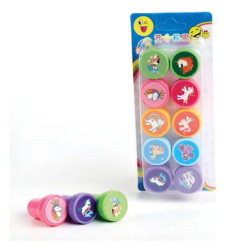 Sellos Infantiles Estampados Didácticos X 50 Unidades