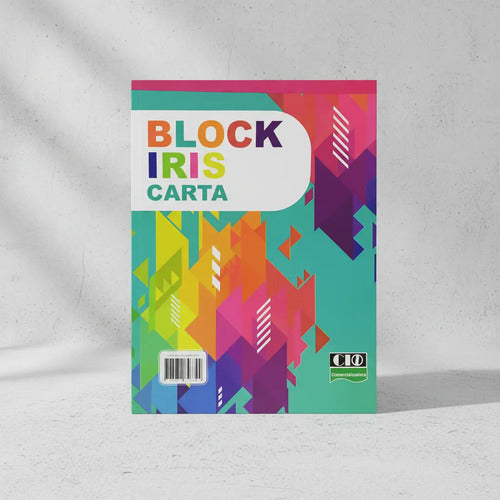 Block Papel Iris Tamaño Carta 35 Hojas X 12 Unidades