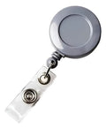 Yoyo Retráctil Porta Carnet Gris X 12 Unidades Gris