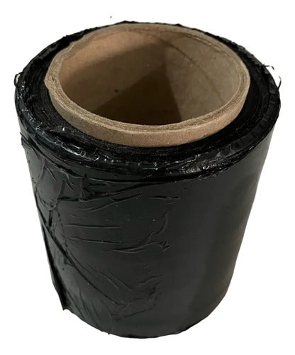 Rollo De Vinipel Strech Negro 15 Cm X 300 Mts