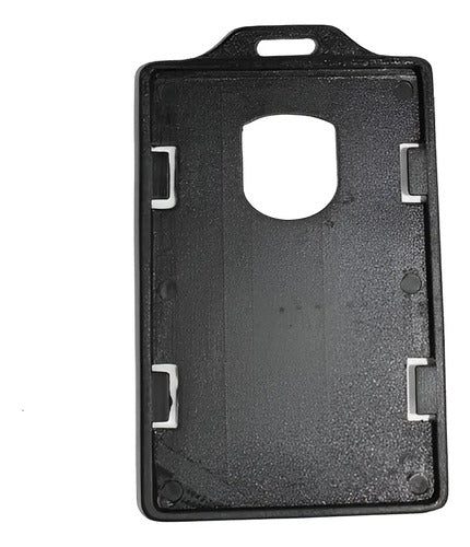 Escarapela Rígida 8.5x5.5cm Vertical Con Yoyo X 25 Und