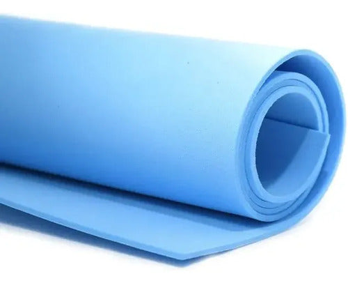Fomi Foamy Azul Claro Tamaño 4 Cartas Grosor 5mm X 5 Und