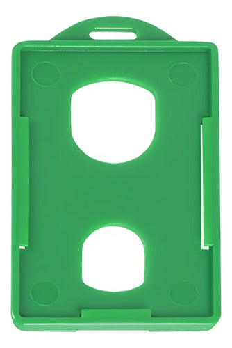 Escarapela Rígida 8.5x5.5cm Vertical X 25 Unidades