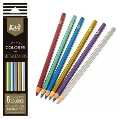 Colores Kiut Metalizados X 6und