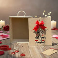 Caja Tapa Corrediza Madera Regalo Amor Y Amistad 28x24x9cm Madera Amor Y Amistad