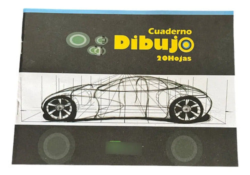 Cuaderno De Dibujo Cosido 20 H Bond