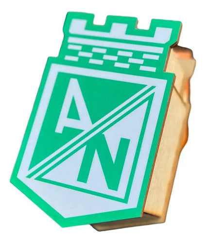 Caja Decorativa Forma Escudo Nacional Regalo 22x21x8 Cm  Mdf Nacional