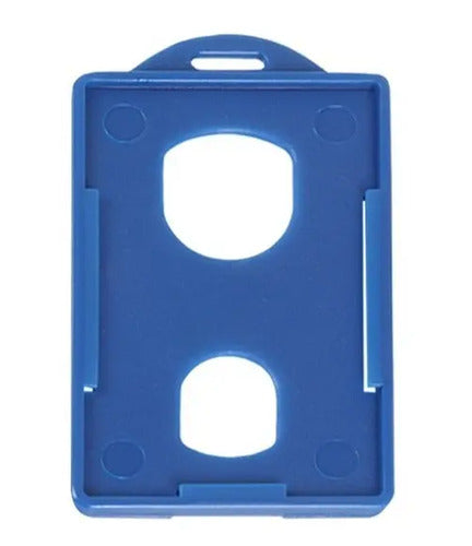Escarapela Rígida 8.5x5.5cm Vertical Con Yoyo X 25 Und