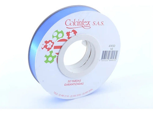 Cinta Decorativa Papel Para Moños 45 Mts X 1 Cm
