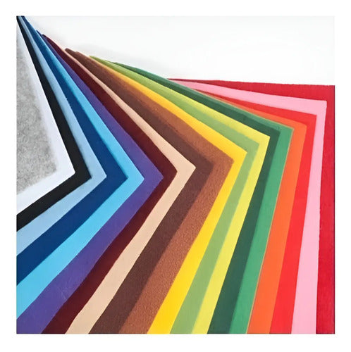 Paño Lency Fieltro Manualidades 100x92 Cm Surtido X 6 Und Surtido X 6
