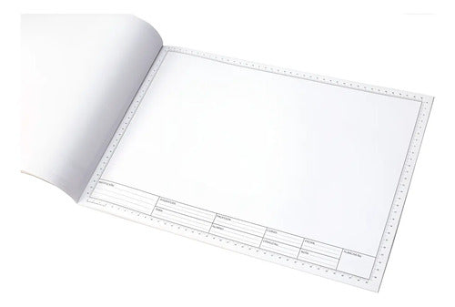 Block Bond Base 28 1/8 X 20 Hojas Formateado X 3 Unidades Blanco