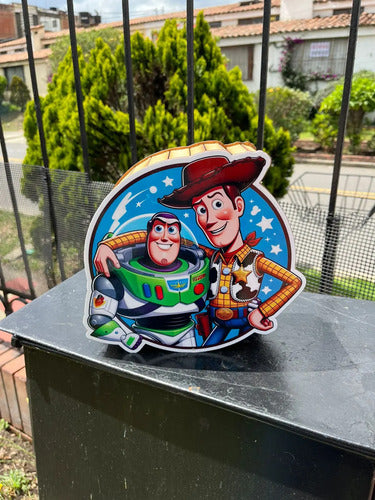 Caja Madera Toy Story 20x20x9cm Toy Story