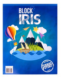 Block Papel Iris Tamaño Media Carta X 40 Hojas - 6 Blocks Surtido