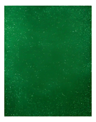 Cartulina Escarchada Verde 70 X 50 Cm X 6 Unidades Verde