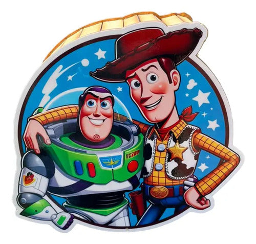 Caja Madera Toy Story 20x20x9cm Toy Story