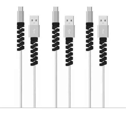12 Unidades Protector Para Cable Resorte