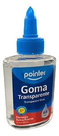 Pegante Goma Transparente Pointer 88ml X 6 Unidades Transparente