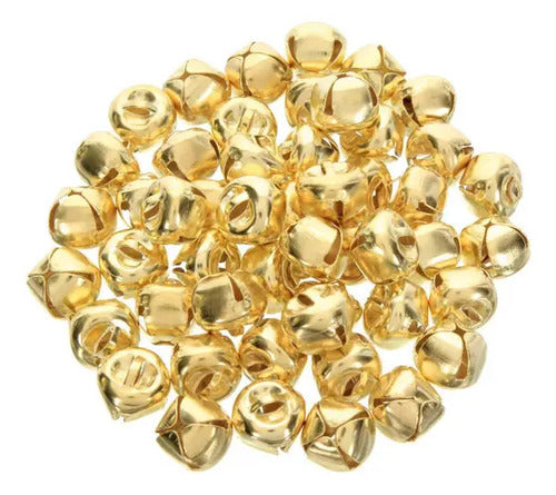 Cascabel Dorado Diámetro 18mm X 100 Unidades Dorado 18mm