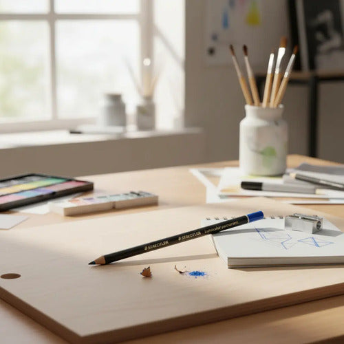 Lápiz Staedtler Graso Azul