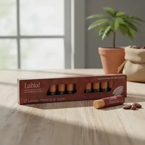 Manteca De Cacao Labial X 12