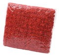 Rosas En Foamy Color Rojo Paquete X 500 Pcs Rojo