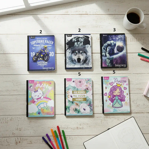 Cuaderno Grande Cosido Rayado 100 Hojas X 50 Unidades