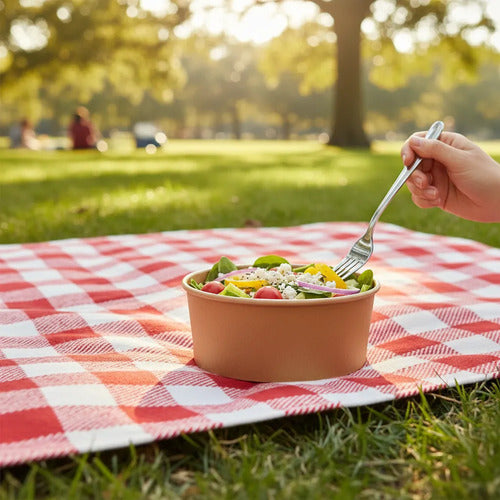 Bowl Kraft 32oz - 150x77mm Sin Tapa  X 50 Unidades Kraft