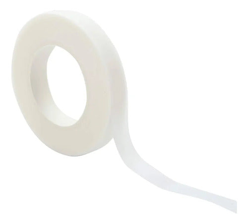 Cinta Floraltape Floratex 1cm X 27 Metros - 3 Rollos Blanco Lisa