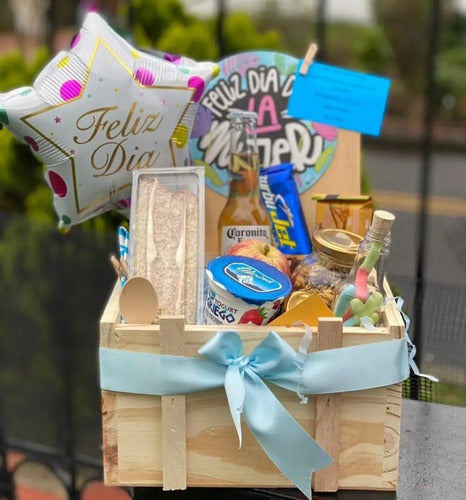 Regalo Ancheta Dia De La Mujer Desayuno