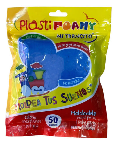 Plastifoamy Moldeable Mi Trensito 50gr