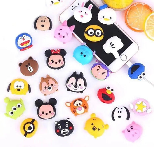 Protector Para Cable Disney Super Héroes X 12 Unidades  Surtido