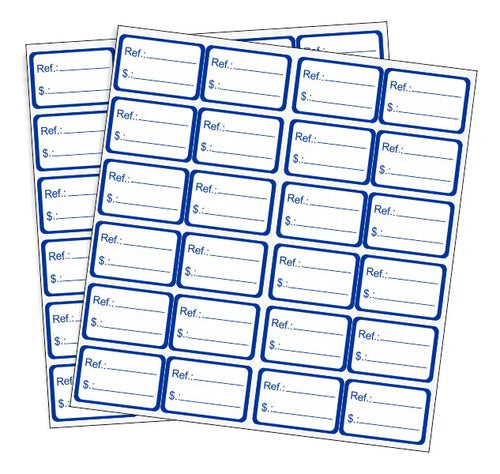 Rotulo Autoadhesivo Azul 29-19mm X288 Pcs Ref. 50-33 Precios