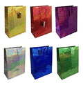 Bolsa Regalo Metalizada Colores  33x26 Cm X 12 Unidades