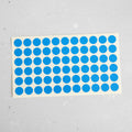 Rotulo Adhesivo Redondo Azul 1.6 Cm X 162 Pcs Azul