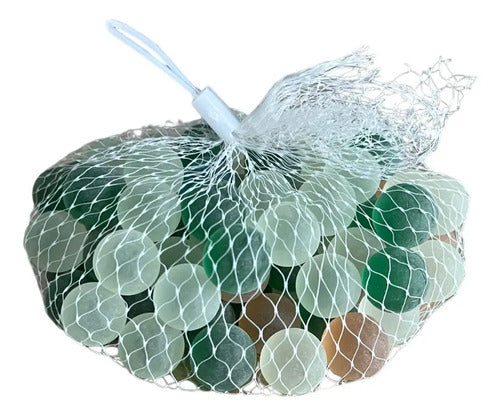 Canica Piquis Traslucida Bolas De Cristal X 100 Unidades