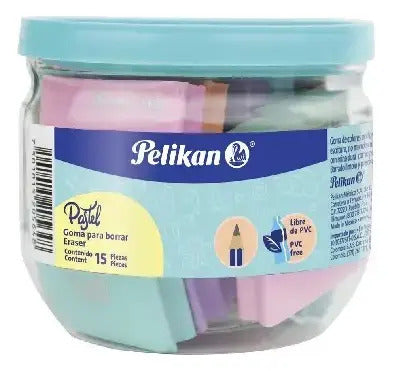 Borrador Pastel Pelikan X 15 Unidades Pastel X 15